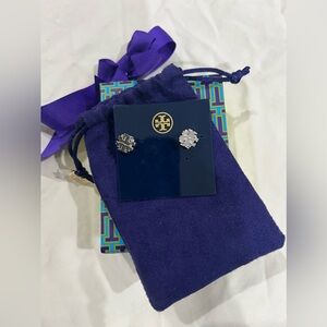 Tory Burch Logo Earrings